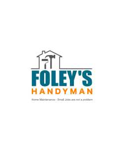 FIX IT WITH FOLEY