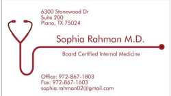 Sophia Rahman, MD