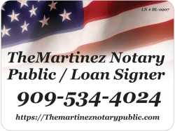 TheMartinez Notary Pubic / Loan Signer
