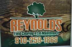 Reynolds Field Clearing and Lot Maintenance