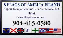 8 FLAGS OF AMEILIA ISLAND AIRPORT TRANSPORTATION & CAR SERVICE, LLC