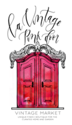 La Vintage Pink Door