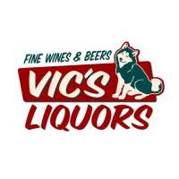 Vic's Liquors Fine Wines and Beers Logo