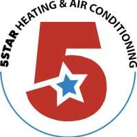 5 Star Heating and Air Conditioning Logo