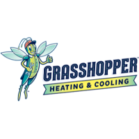 Grasshopper Heating & Cooling Logo