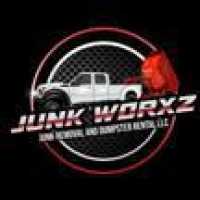 Junk Worxz Junk Removal And Dumpster Rental Logo