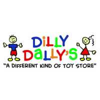 Dilly Dally's Toy Store Logo