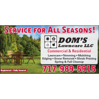 Dom's Lawncare LLC Logo