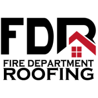 Fire Department Roofing Logo