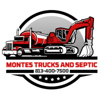 Montes Trucks and Septic Logo