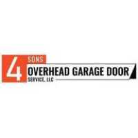 4 Sons Garage Door Logo