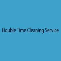 Double Time Cleaning Service Logo
