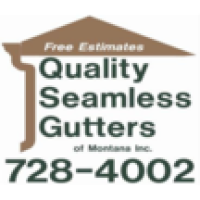 Quality Seamless Gutters of MT Logo