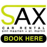 Sax Car Rental- St Maarten+ Sint Martin Logo