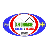 Affordable Cooling & Heating Service Logo