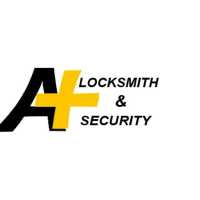 A+ Security Lock & Key Logo