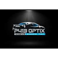 P413 Optix Window Tint Logo