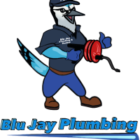 Blu Jay Plumbing and Rooter Logo