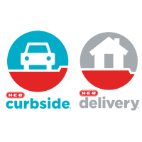 H-E-B Curbside Pickup & Grocery Delivery Logo