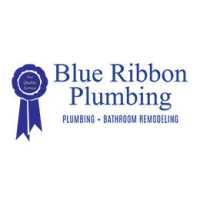 Blue Ribbon Plumbing Logo