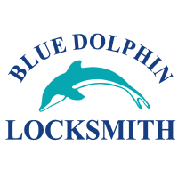 Blue Dolphin Locksmith Logo