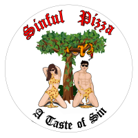 Sinful Pizza Logo