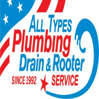 All Types Plumbing Drain & Rooter Service Logo