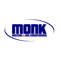 Monk Heating & Air Conditioning Logo