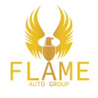 Flame Auto Repair Logo