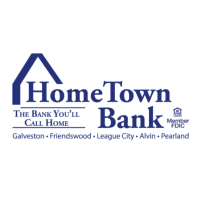 HomeTown Bank of Galveston- Main Bank Logo