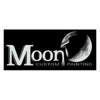 Moon Custom Painting Logo