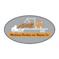 A & B Machinery Handling & Rigging Inc. Logo