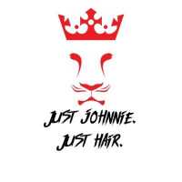 Just Johnnie. Just Hair. Logo