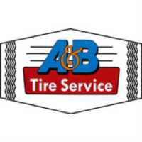 A & B Tire Service Commercial Logo