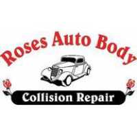 Roses Auto Body Logo