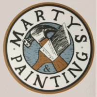 Marty's Painting Logo