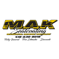 M.A.K SEALCOATING Logo