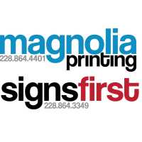 Magnolia Printing and Signs First Logo