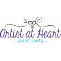 Artist at Heart Paint Party Logo