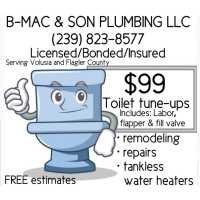 B-MAC AND SON PLUMBING LLC Logo