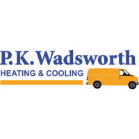 P. K. Wadsworth Heating and Cooling Logo