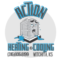 Action Heating And Cooling Logo