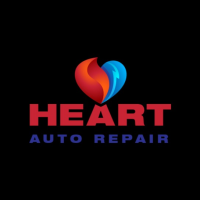 Heart Auto Repair Logo