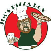 Jim's Pizza Box Logo
