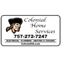 Colonial Home Services Electrical Plumbing Heating and AC Logo