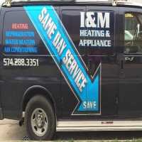 I & M Heating and Cooling Logo