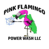 Pink Flamingo Power Wash Logo