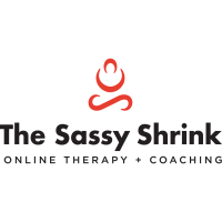 The Sassy Shrink Online Therapy + Coaching Practice Logo