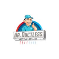 Dr. Ductless Heating & Cooling Logo