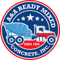 A & A Ready Mix Concrete Logo